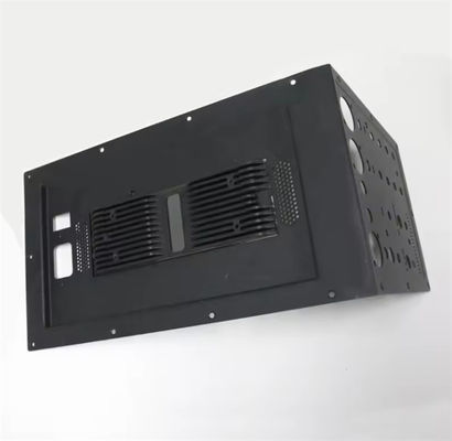 Sheet Metal Part Custom Sheet Metal Service Aluminum Sheet Metal Black Anodized