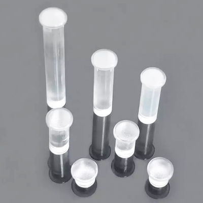 Customized Transparent 3mm 4mm Diameter Various Lengths Light Guide Light Pipe Prototypes