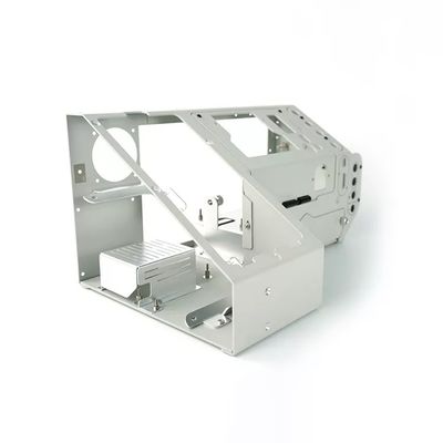 Deburring Edge Treatment Custom Sheet Metal Stamping with Custom Hole Size and Logo