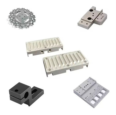 5 Axis CNC Machining Of Aluminum Parts Rapid Prototyping With Drilling Wire EDM Broaching Features